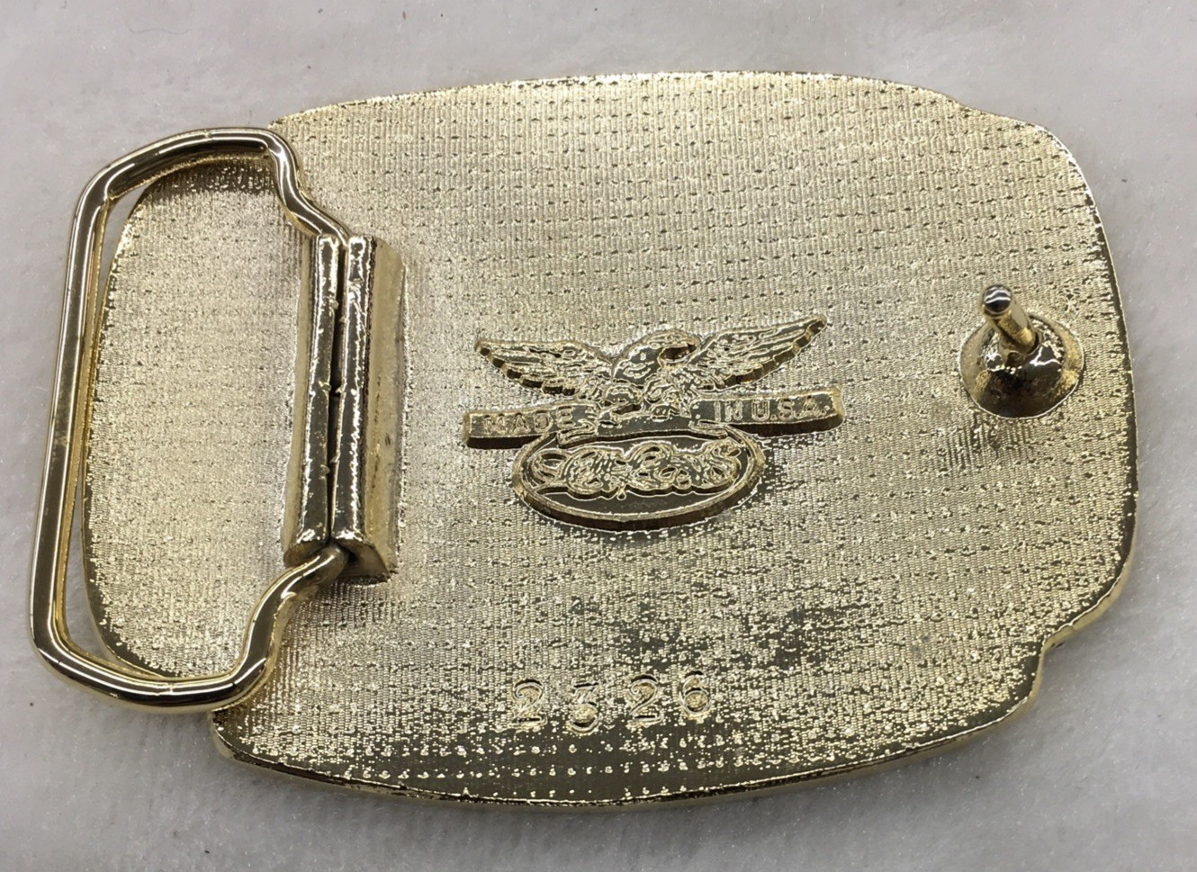 Vietnam Veteran Belt Buckle Airborne Divisions, Made in USA, 3.25&Prime; x 2.5&Prime;