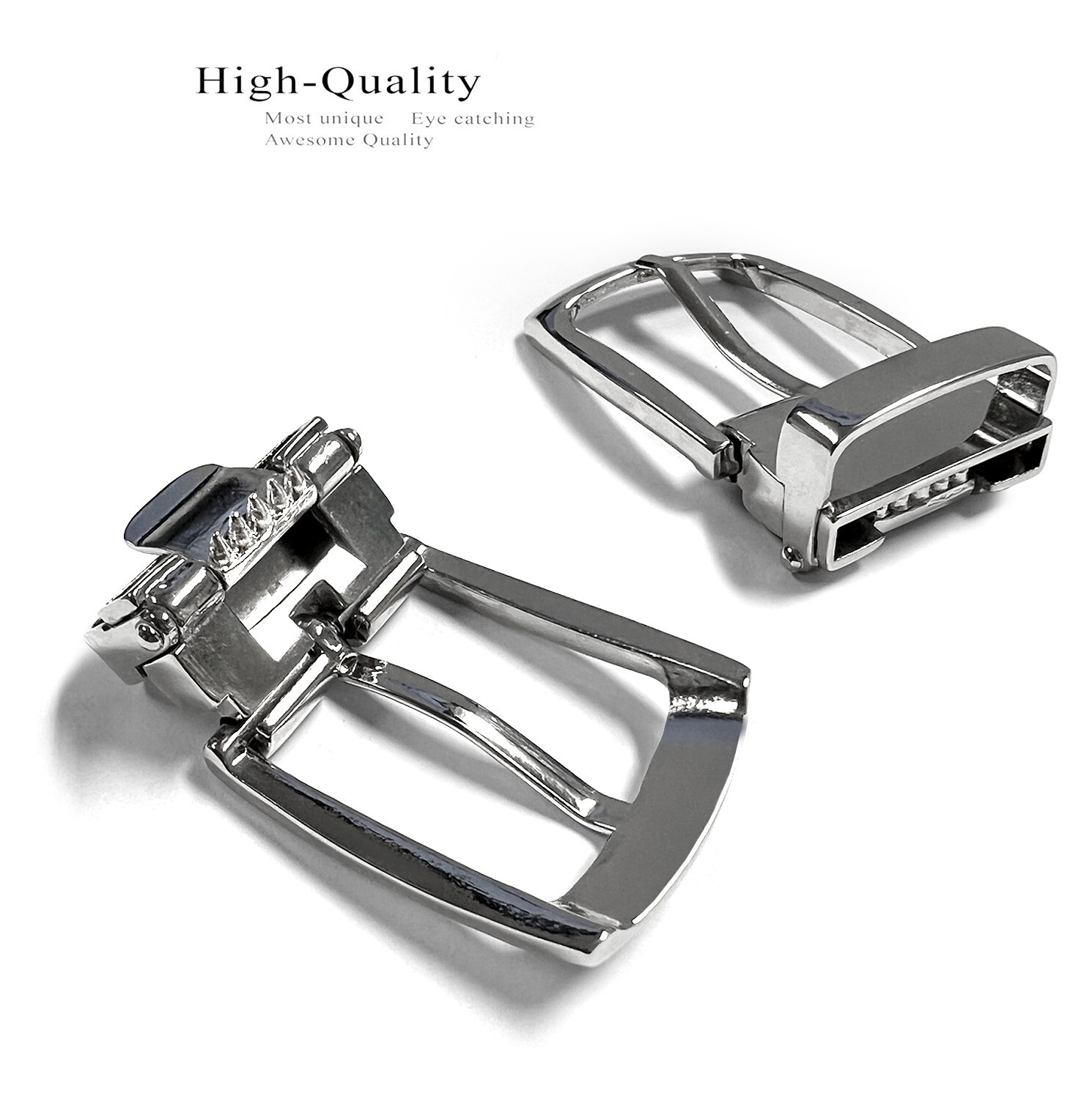 Classic Dress Buckle Clamp on Buckle Belt Buckle fits 1-1/8&Prime; (30mm) Wide