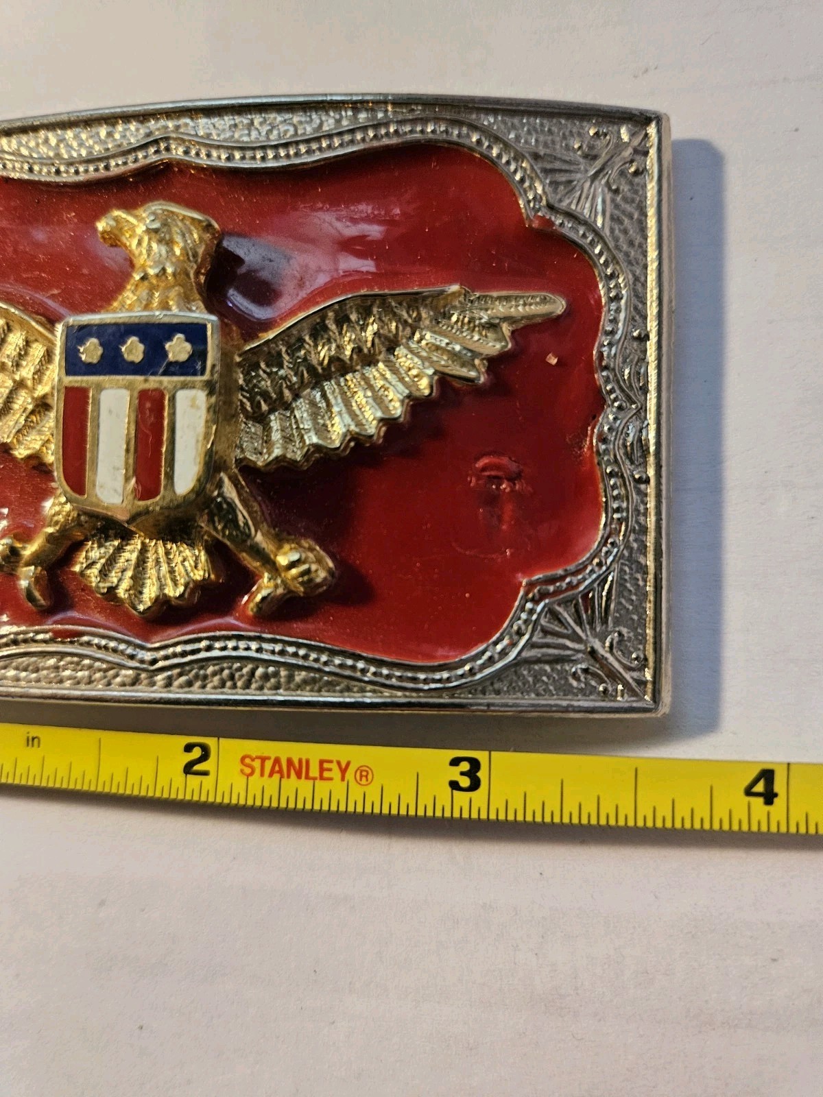 Classic American EAGLE Full Metal BELT BUCKLE COUNTRY Western Style