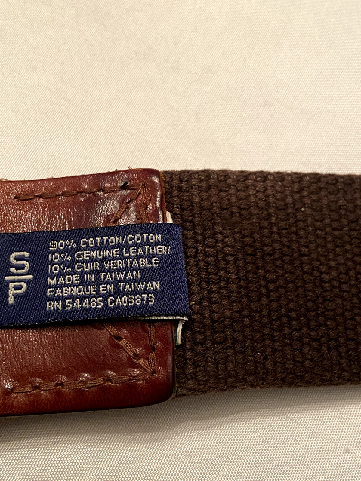 AMERICAN EAGLE OUTFITTERS Standard Tradition Cotton Leather Size S belt