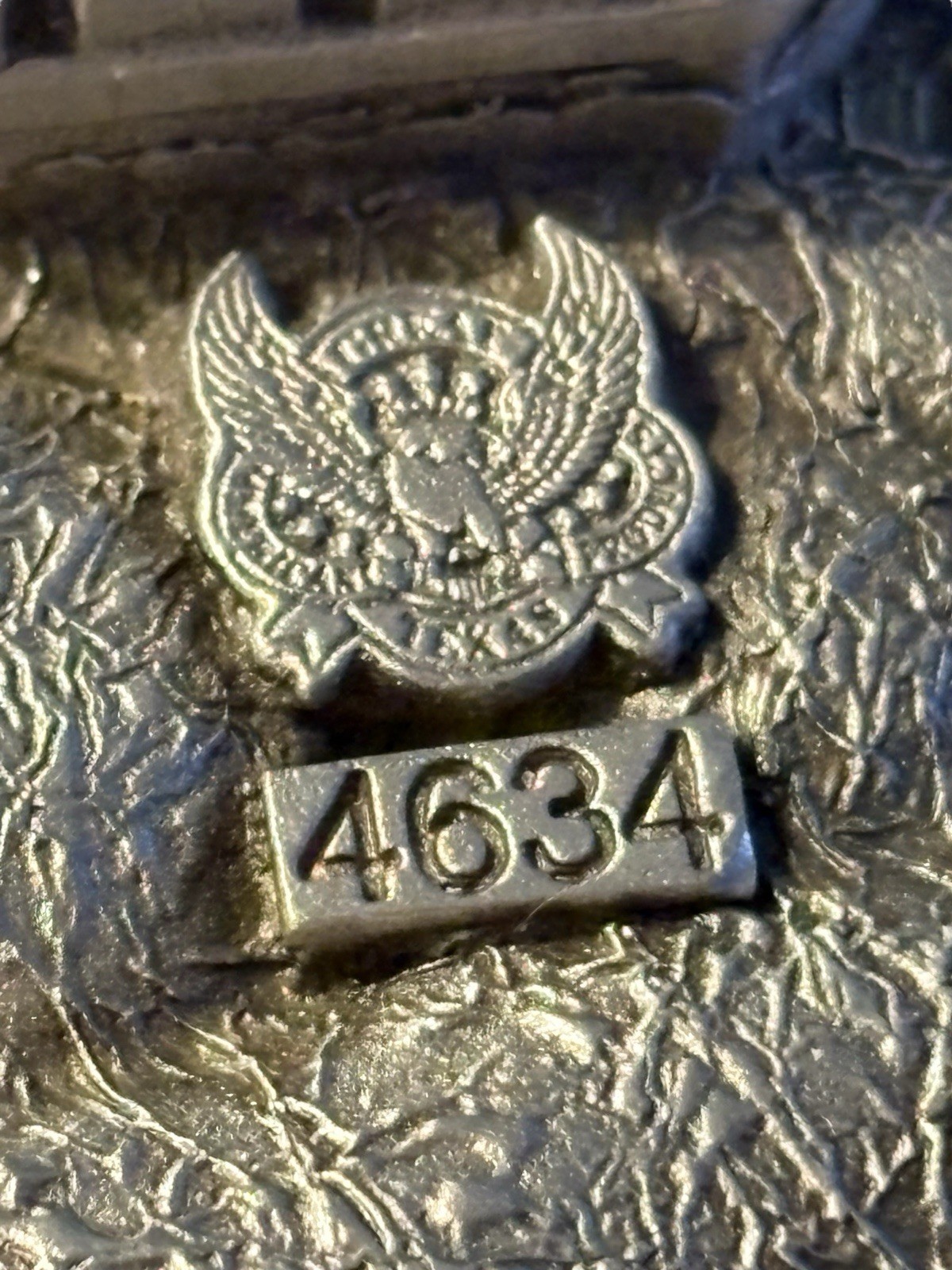 Horseshoe 8 Ball Belt Buckle Checkered Flags Gambling Pewter NOS READ American