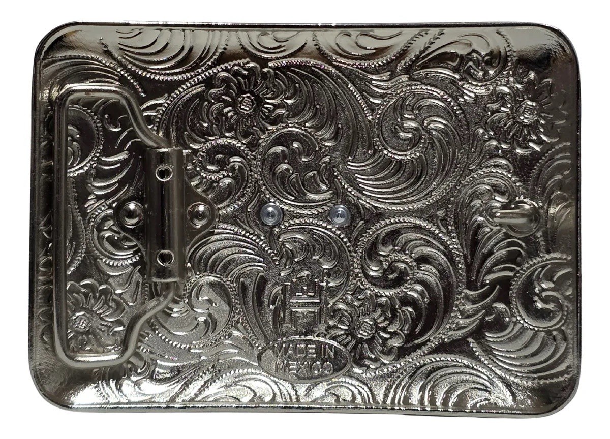 Mexican Gallo Chicken Charro Cowboy Belt Buckle Hebilla Vaquera Made In Mexico