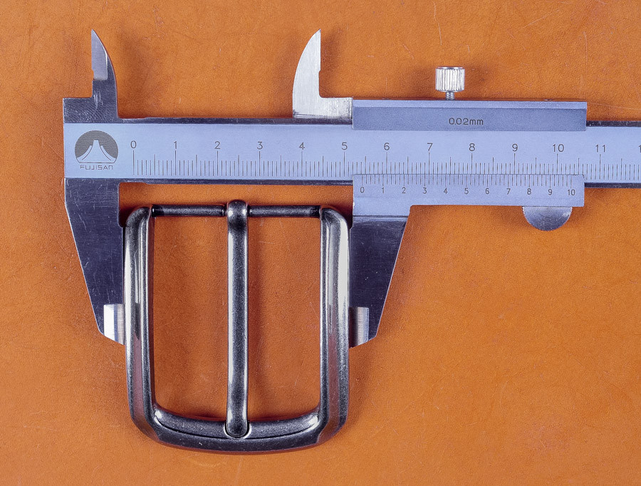 40mm Prong Pin Belt Buckle Belt Fastener Antique Silver Leather Craft Hardware