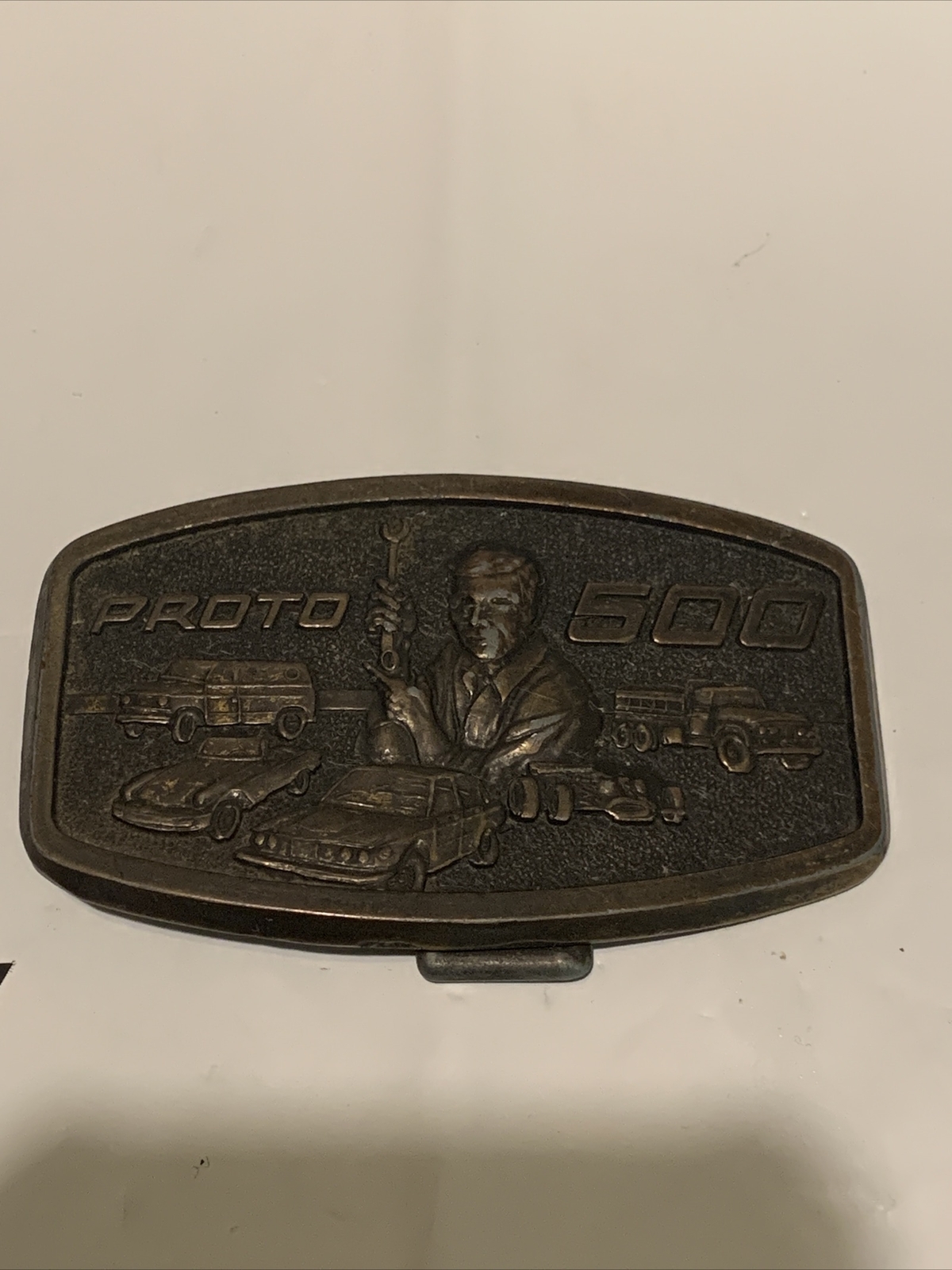 CLASSIC BELT BUCKLE PROTO 500 INDUSTRIAL TOOLS SAFETY PRODUCTS PRO MECHANIC