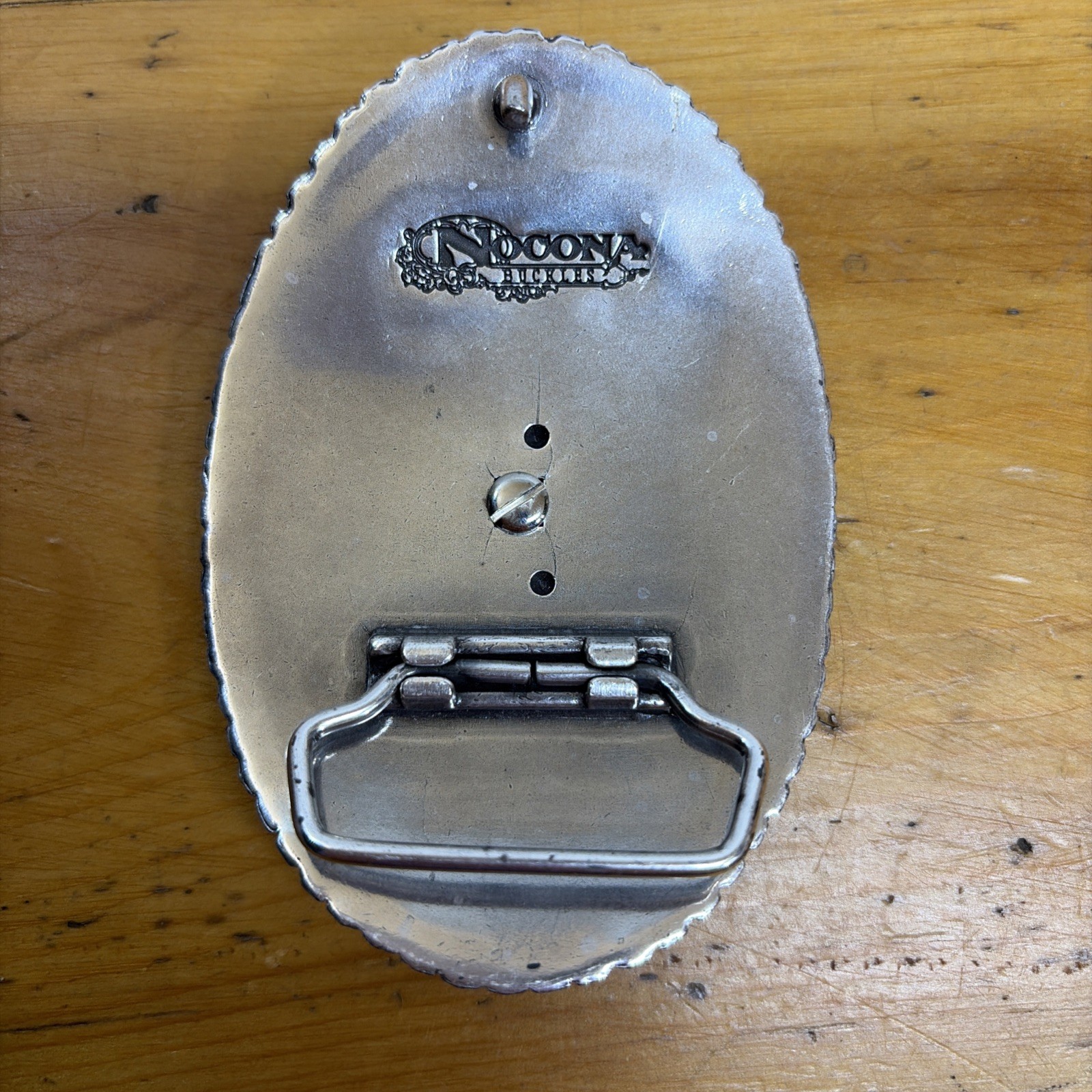 Nocona Western Oval Initial « K » Belt Buckle – Style 37072-K