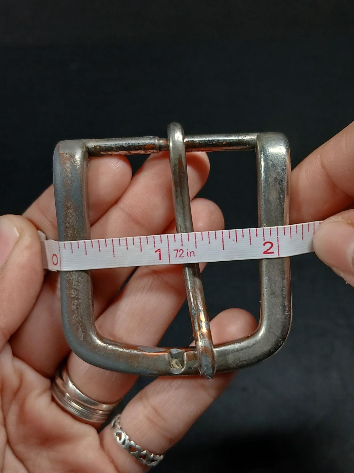 Vintage Belt Buckle Rustic Wear
