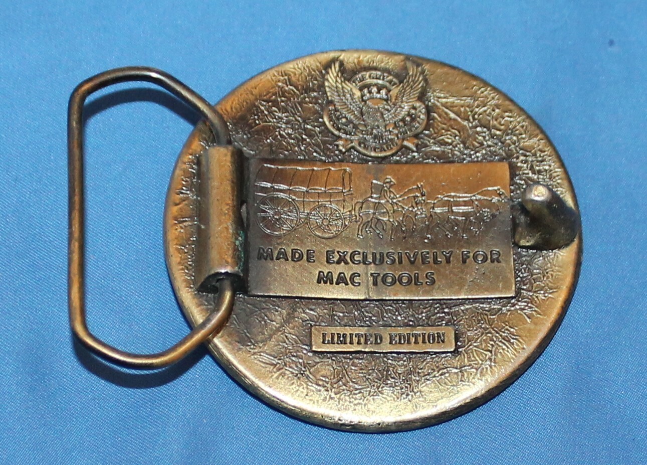 Vintage Mac Tools Limited Edition Belt Buckle
