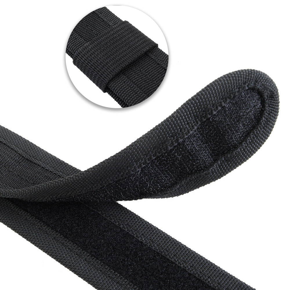 Tactical Utility Belt Fully Adjustable Waistband Wear-Resistant Buckles for Men