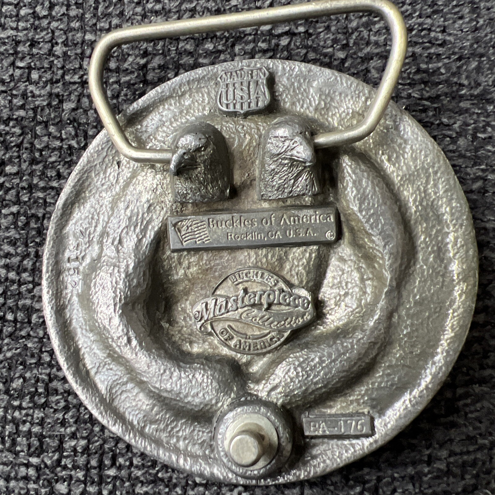 Buckles of America – United States Marines Bulldog First to Fight Belt Buckle