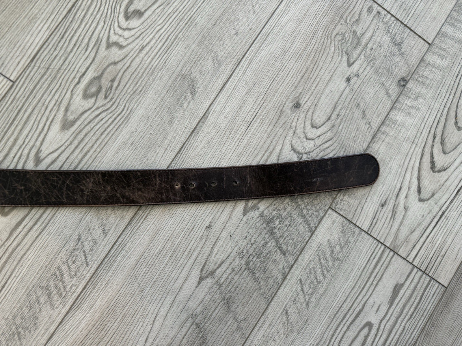 Stunning Vintage Gucci GG Logo Brown Marmont Belt Sz 34