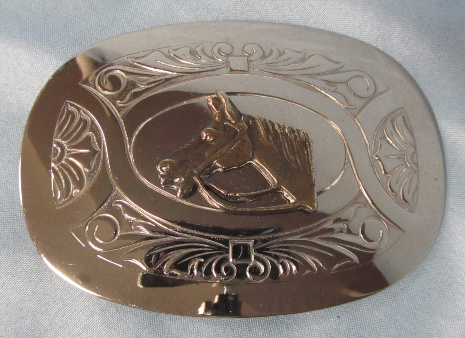 Chambers Belt Buckle, with horse head, made in USA