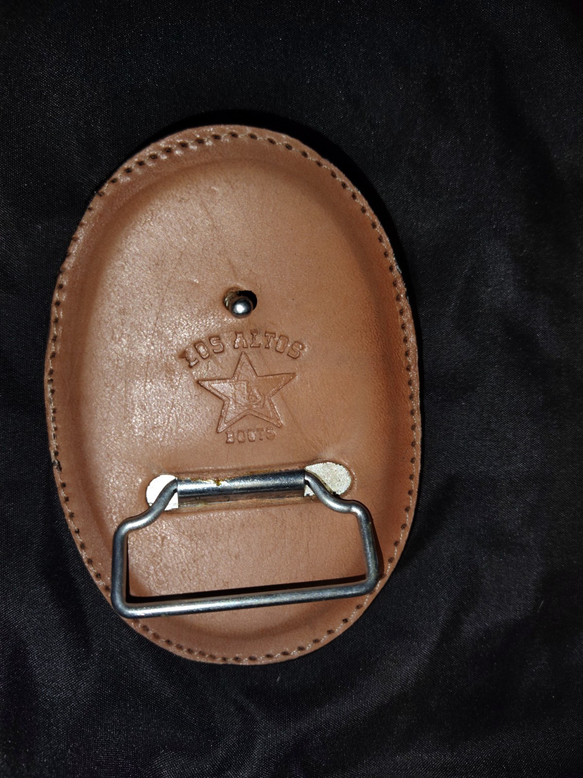 Genuine Python buckle matte black