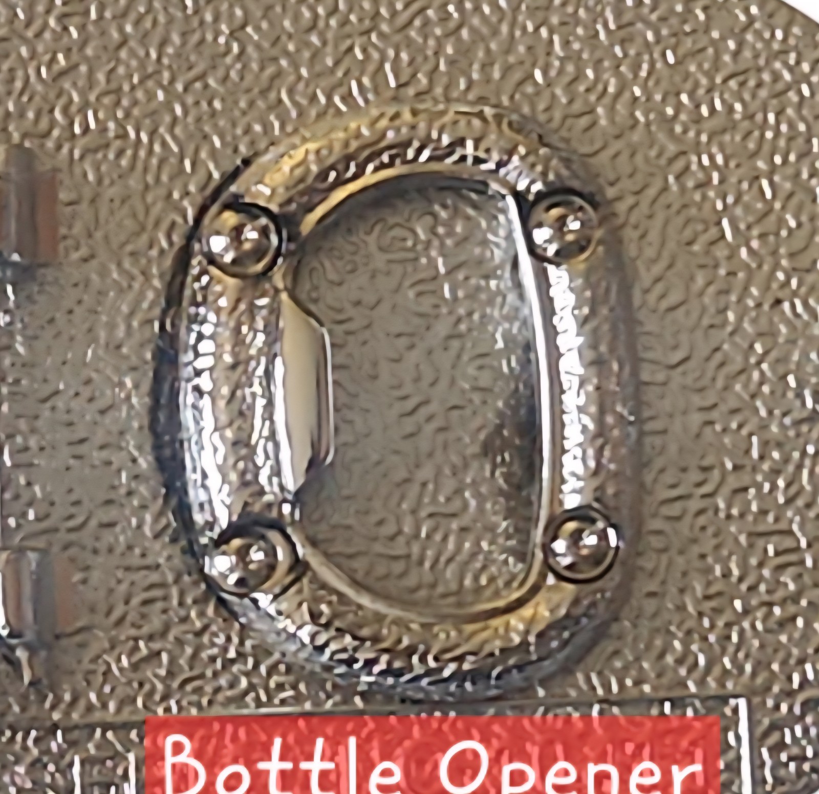 « Save A Horse Ride a Cowboy » Belt Buckle, 3.5&Prime;x2.5&Prime;, with Bottle Opener