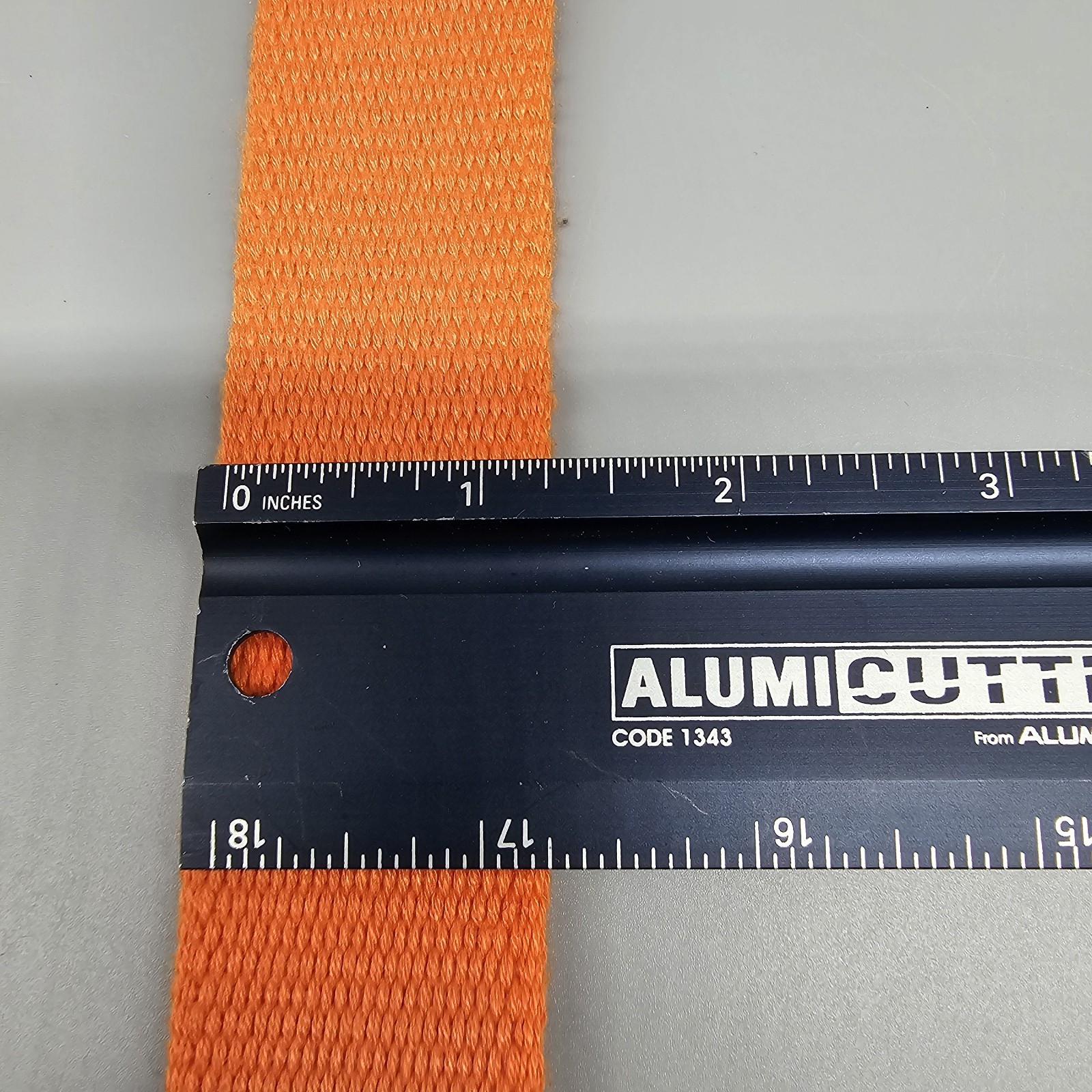 American Eagle Belt Unisex Size Small Orange Web Bottle Opener Military Buckle
