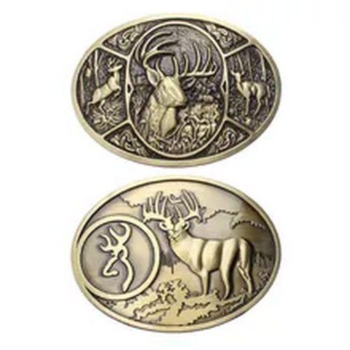 Deer Hunter Buckles – 3.8cm Animal Buckle For Leather Belt Fashion Accessories