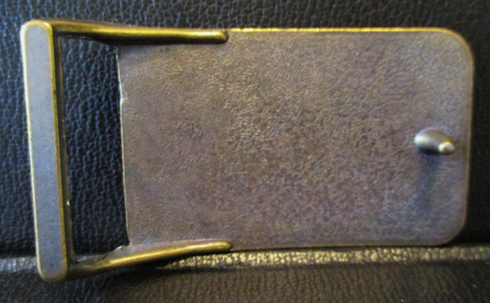 NRA Whittington Center Belt Buckle Honors Harlon Carter Leather Rifle Gun Group