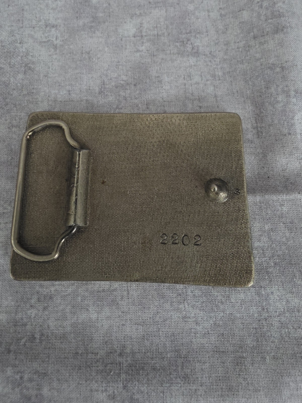 Vintage Flag Belt Buckle