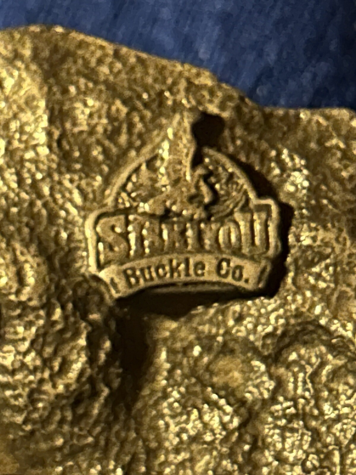 Vtg 1989 Siskiyou Vietnam Veteran USA 3.5&Prime; Enameled Pewter Belt Buckle *As Is*