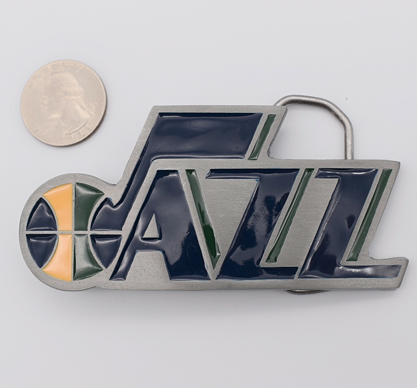Utah Jazz Basketball Team Belt Buckle (New)