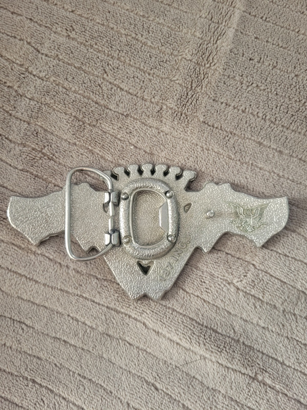 187 Inc. Cadillac Double Pistol Belt Buckle w/ bottle opener