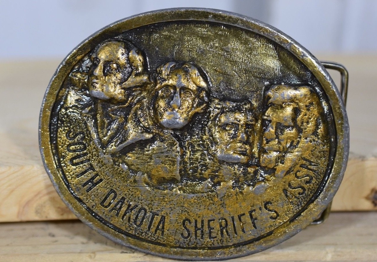 VINTAGE RETRO 25TH ANNIVERSARY MOUNT RUSHMORE SOUTH DAKOTA SHERRIF ASSOCIATION