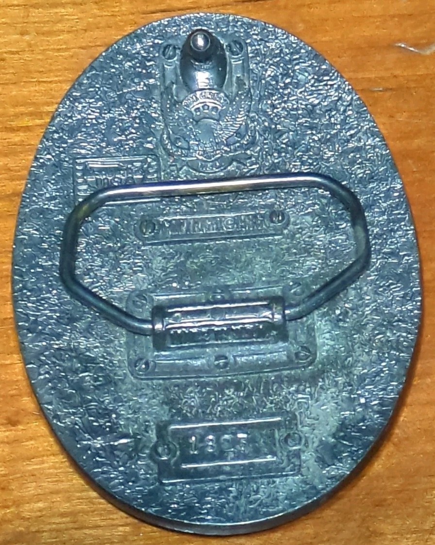 United States Of America Seal Great American Products Belt Buckle USA Made 1986