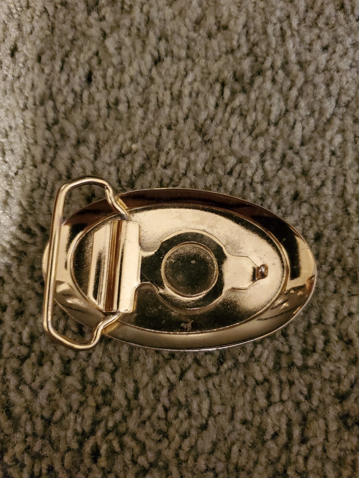 Oval Train Locomotive Enamel Metal Western Belt Buckle Fits 1.5in Belt