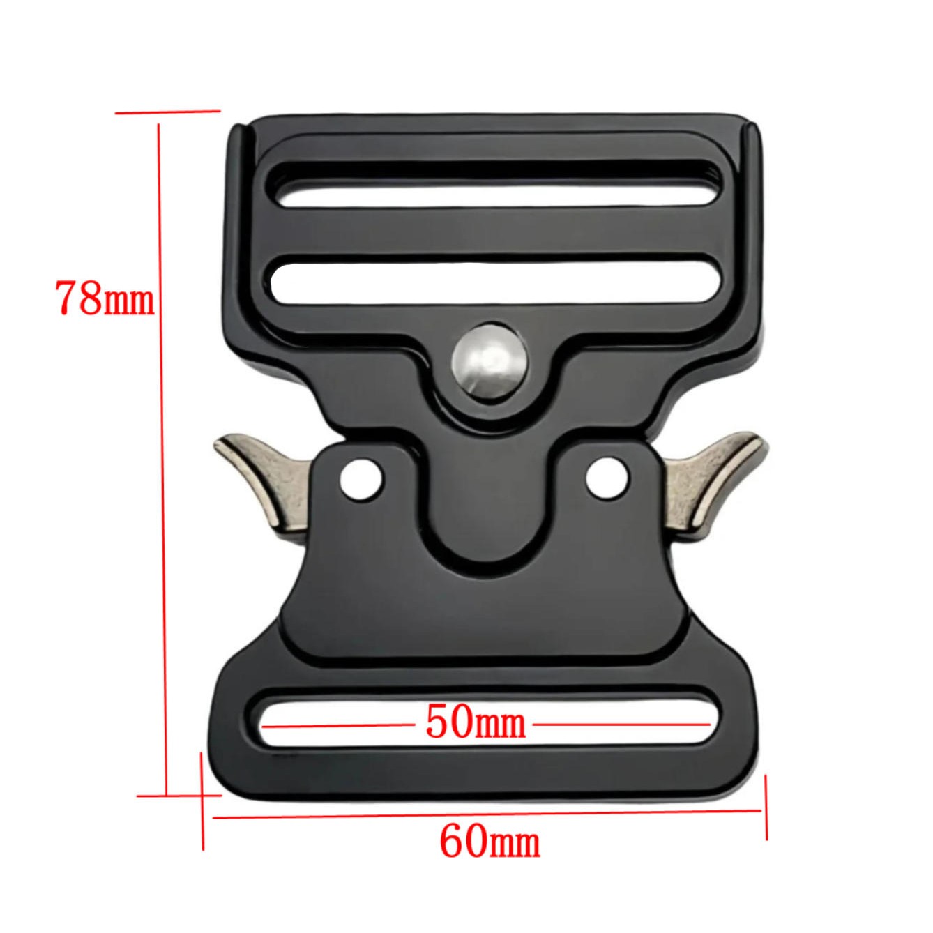 Heavy Duty Tactical Belt 2 inch Quick Release Buckle Military Man Belt Buckles