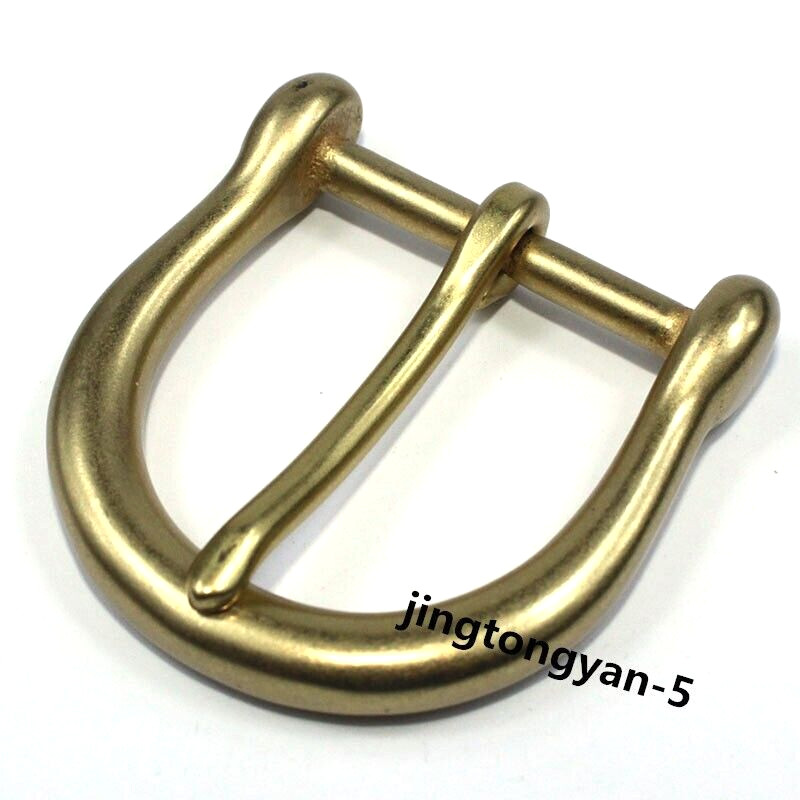 Solid Brass U Shape Belt Buckle Men&rsquo;s Pin Belt Buckles Fits For 1.5 inches Belt