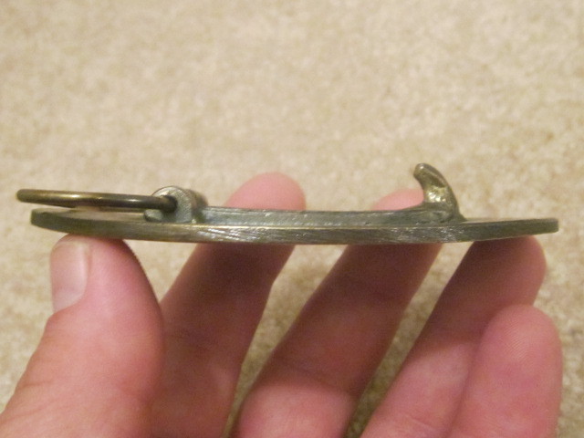Vintage 70&rsquo;s Honda Dirt Bike Men&rsquo;s Belt Buckle