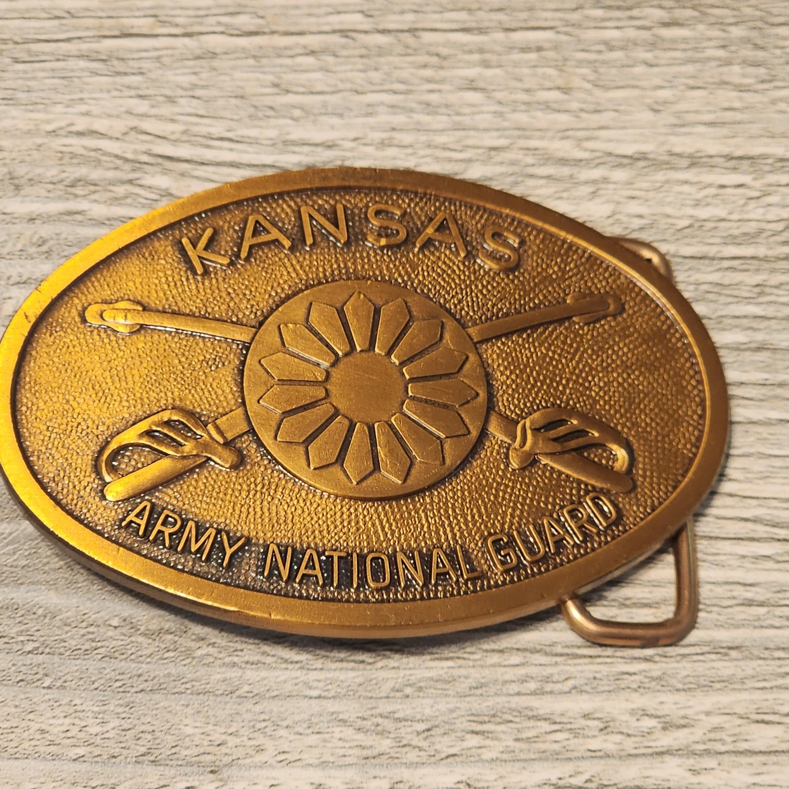 Choice – Vintage Belt Buckle; NRA; Operation Desert Storm; Vietnam; Hunting