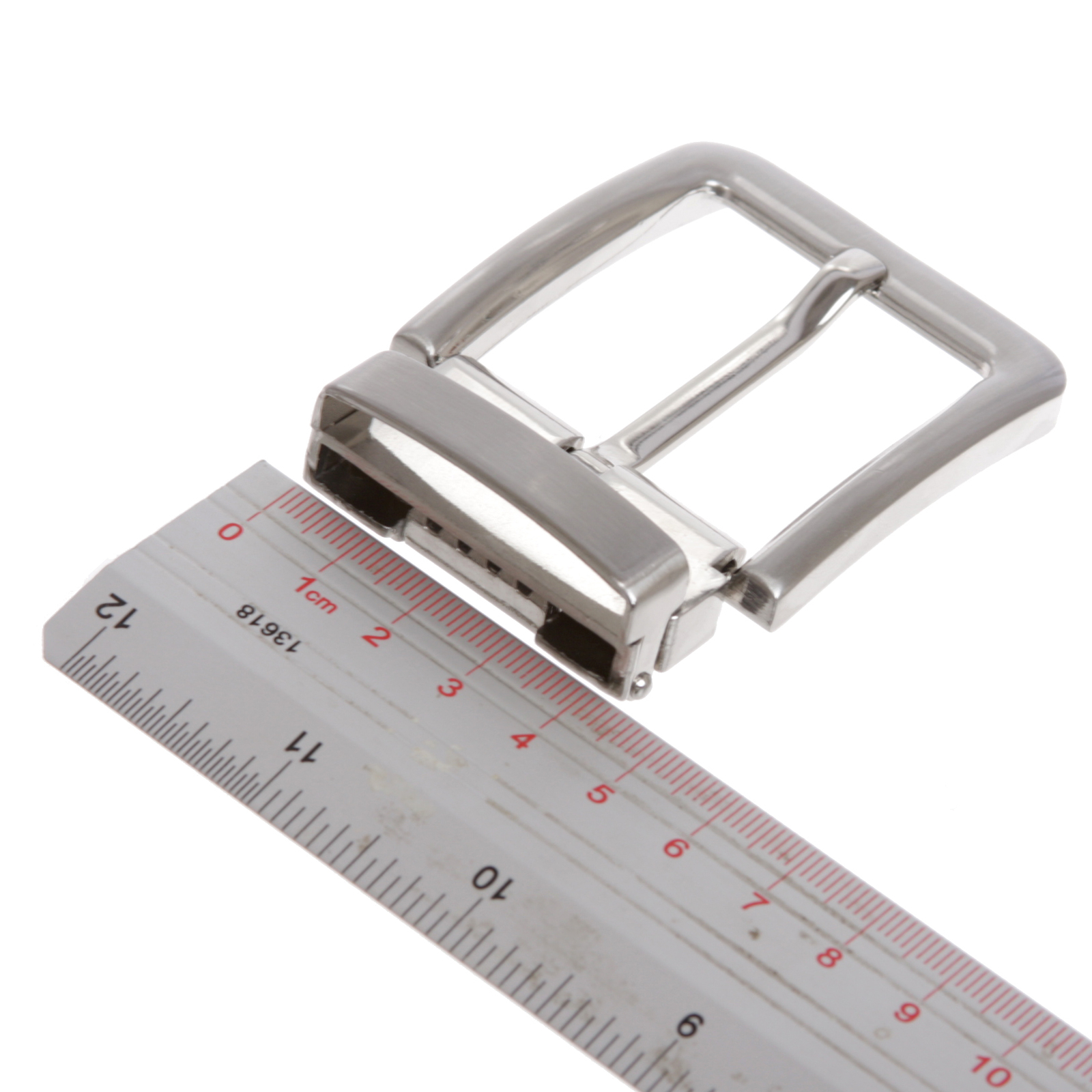 1 5/8&Prime; (40 mm) Nickel Free Square Rectangular Clamp Belt Buckle