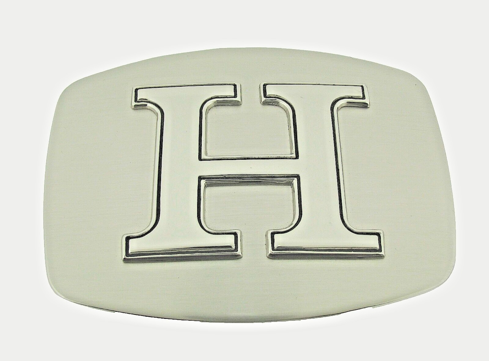 Initial H Letter h Belt Buckle New Men Women Western Really Cowboy Silver Metal