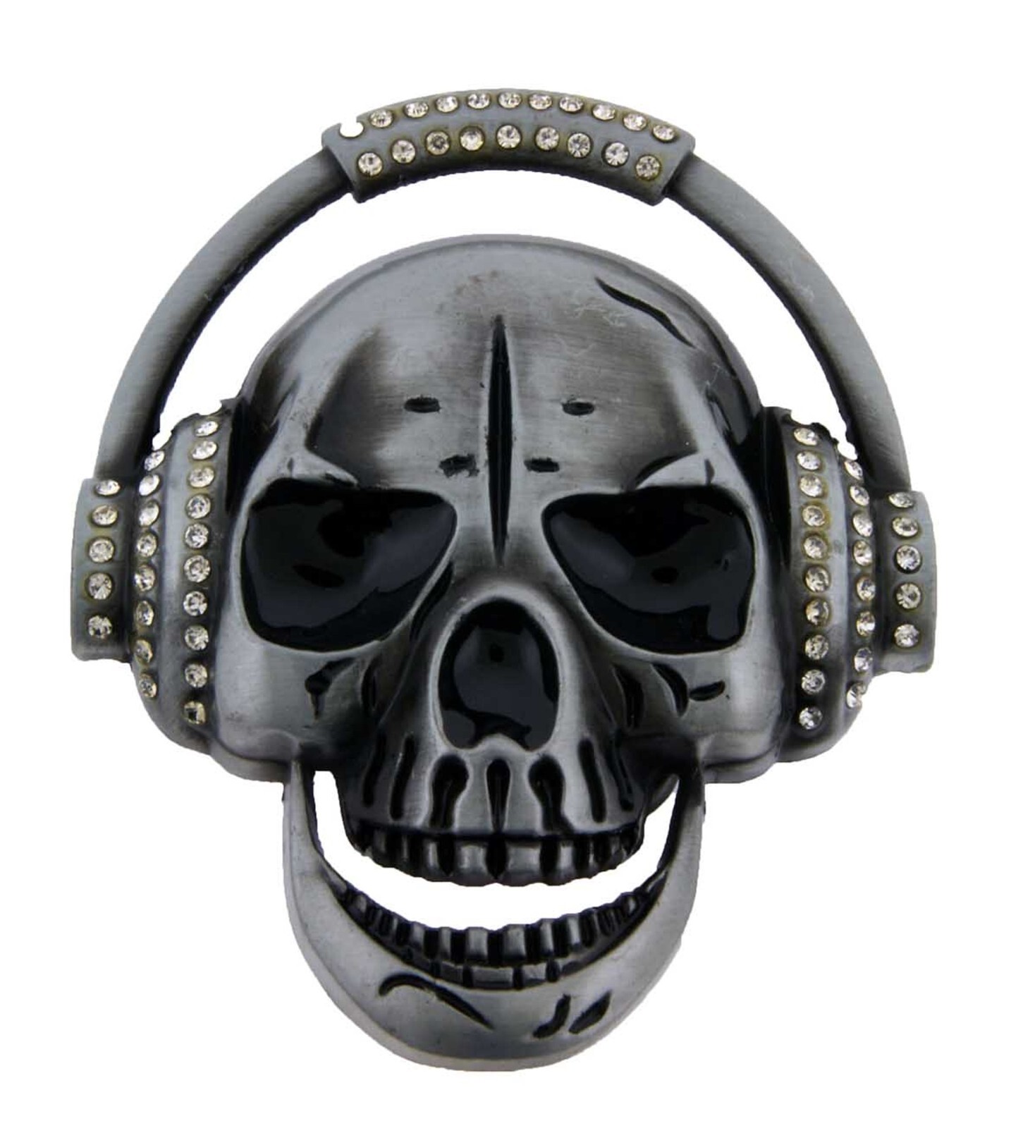 skull skeleton tattoo metal belt buckle halloween party costume gift