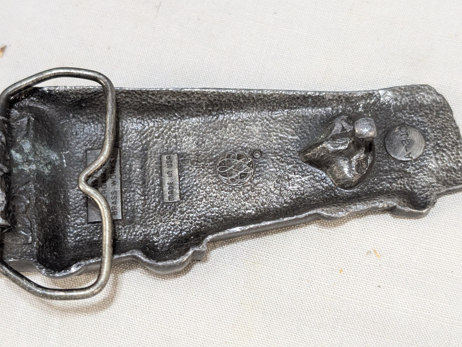 4 Retro Vtg Transportation Bus Belt Buckles. Bergomot Great American Buckle Co.