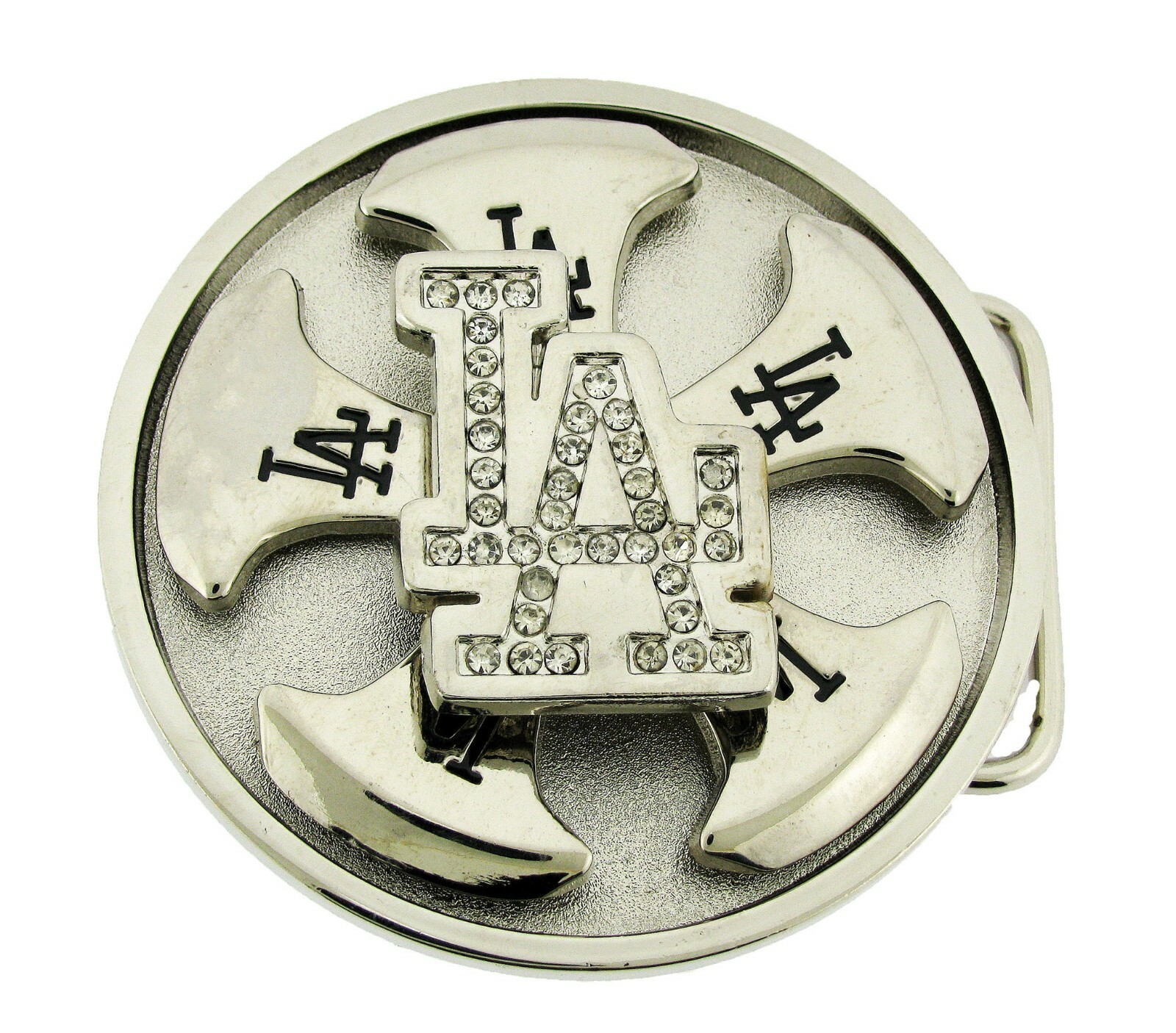Old English Style Initials Los Angeles New York Las Vegas Men Women Belt Buckles