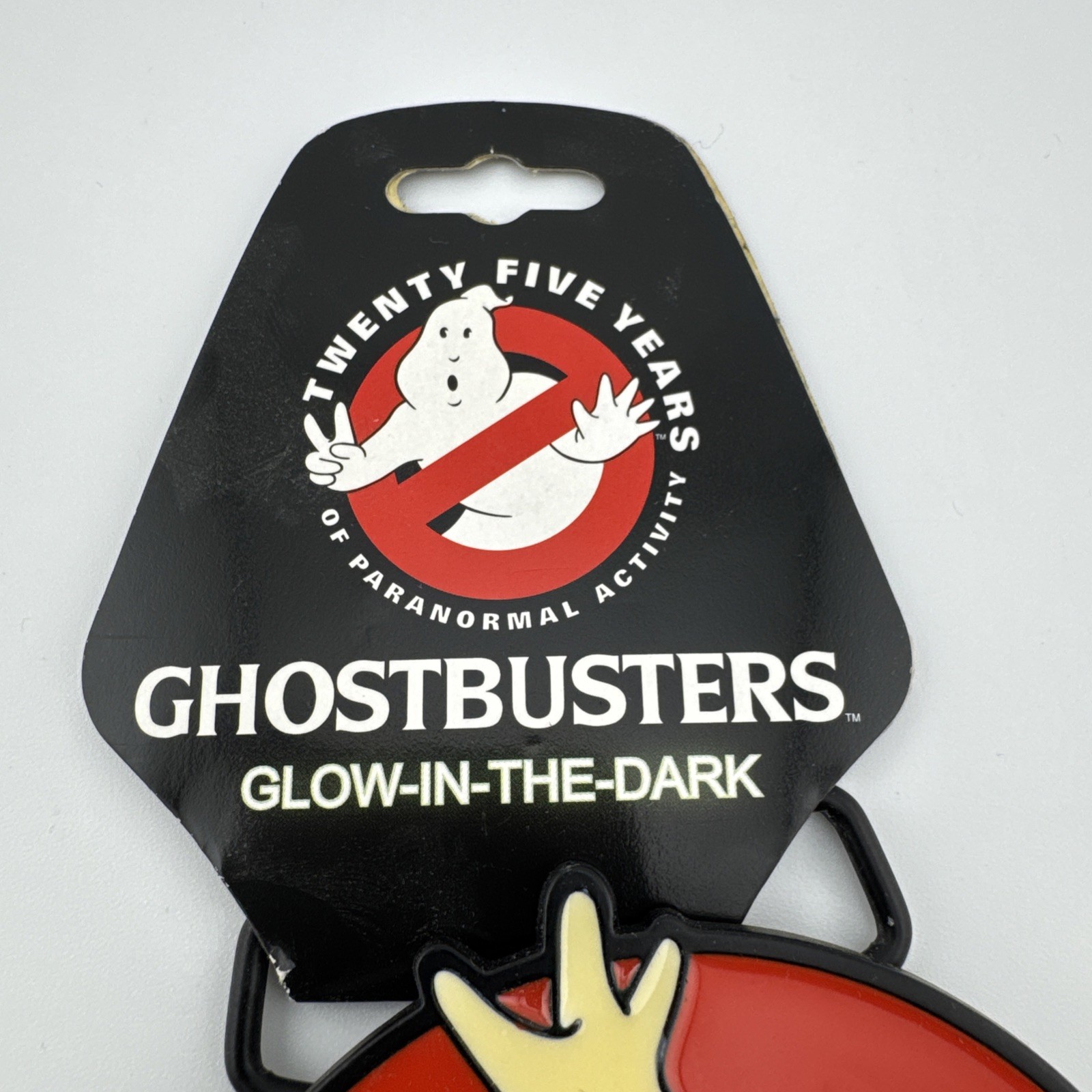 Ghostbusters Logo 25th Anniversary Glow In The Dark Belt Buckle 2009 NewWith Tag