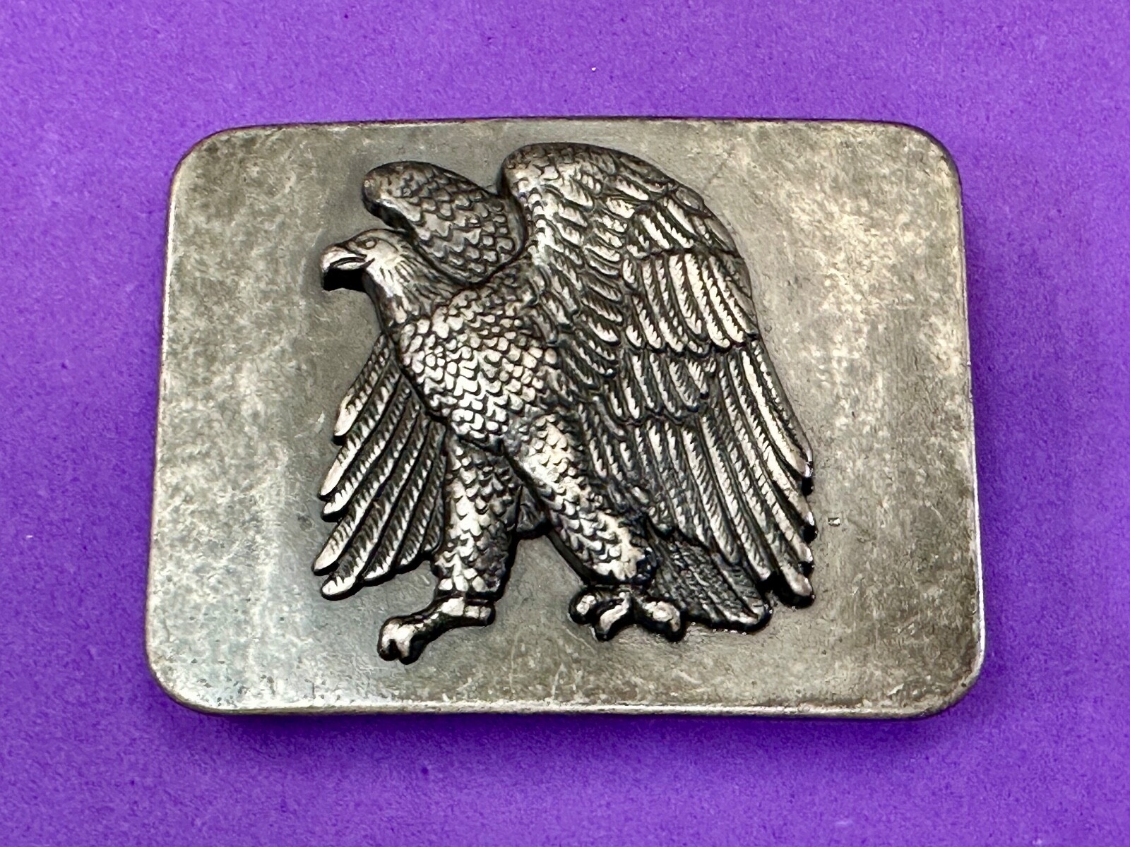 American Eagle Ready To Fight! Patriotic Usa Pride Belt Buckle