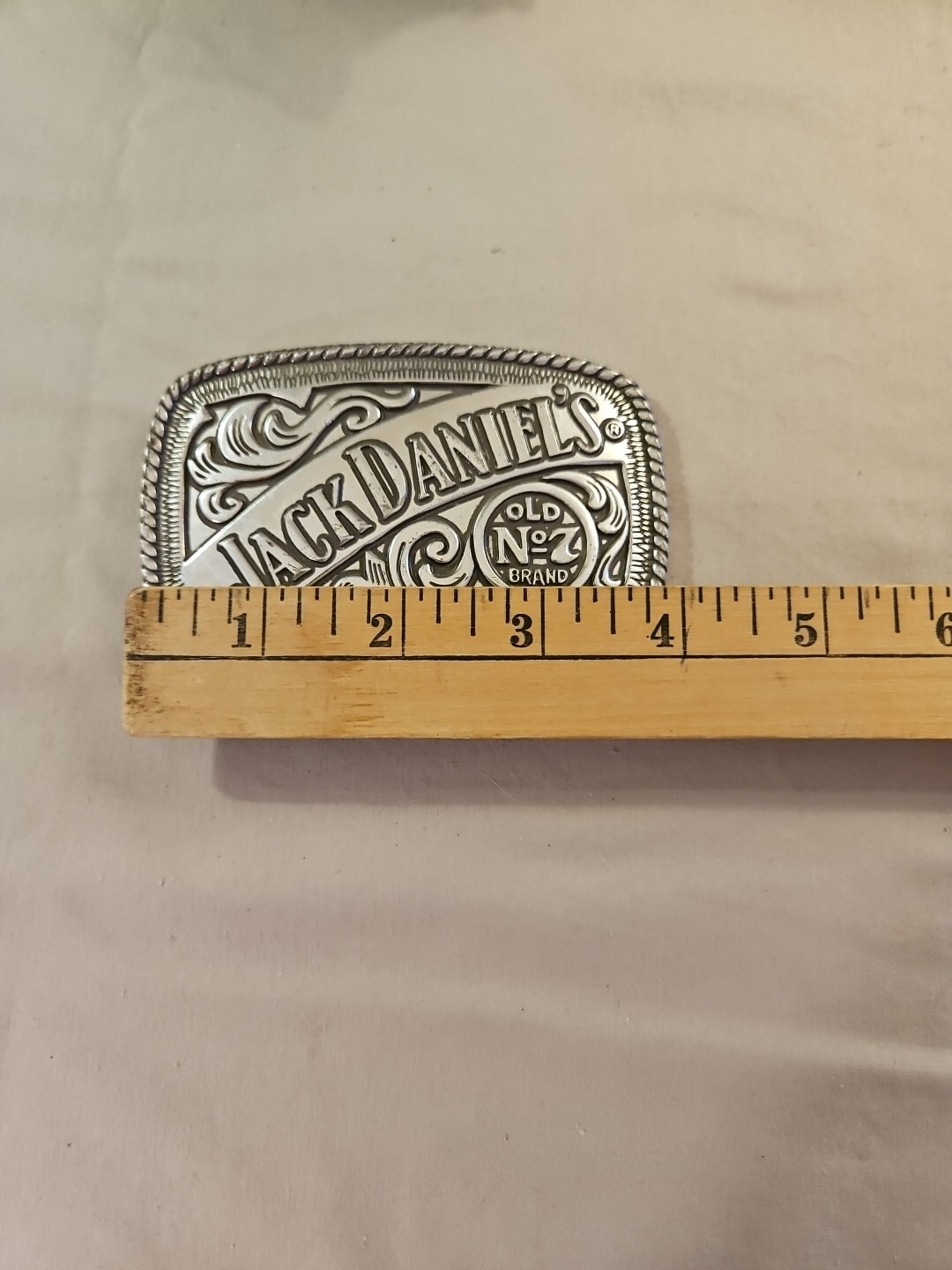 TC13138 Really Great Sha2005 **JACK DANIEL&rsquo;S OLD NO. 7 BRAND** BOOZE BELT BUCKLE