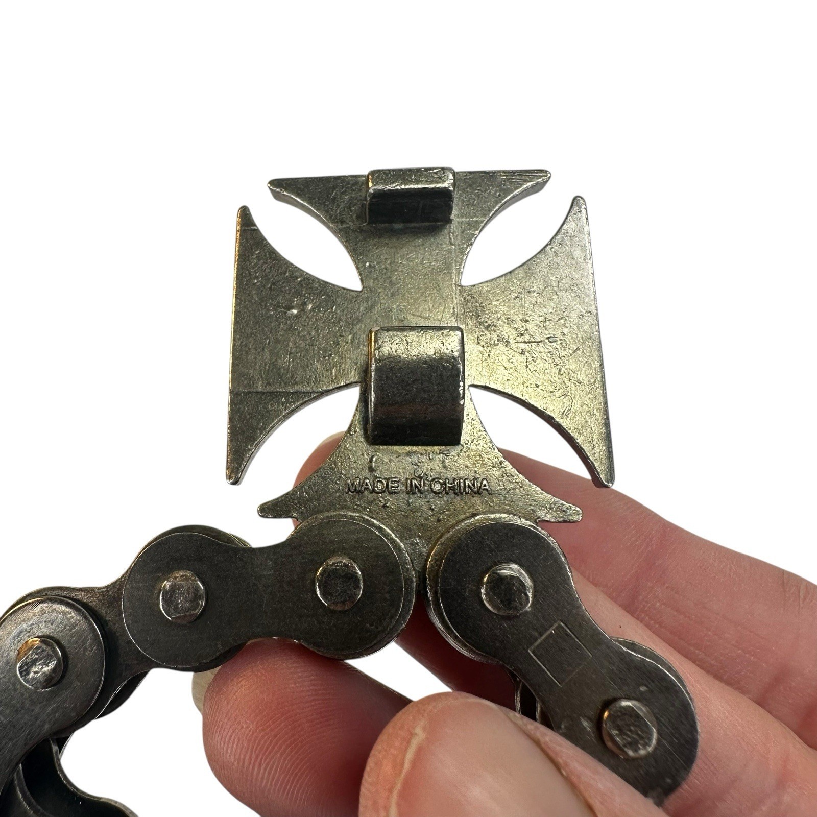 West Coast Choppers Belt Buckle Chain Link Bottle Opener
