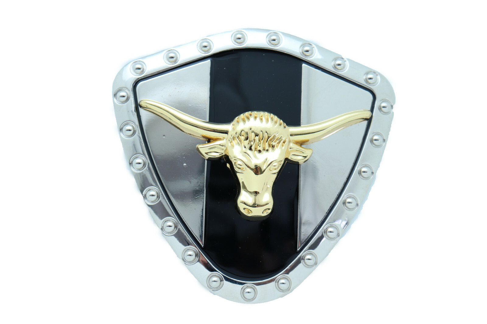Men Women Silver Metal Western Belt Buckle Texas Lone Horn Cow Bling Gold Bull