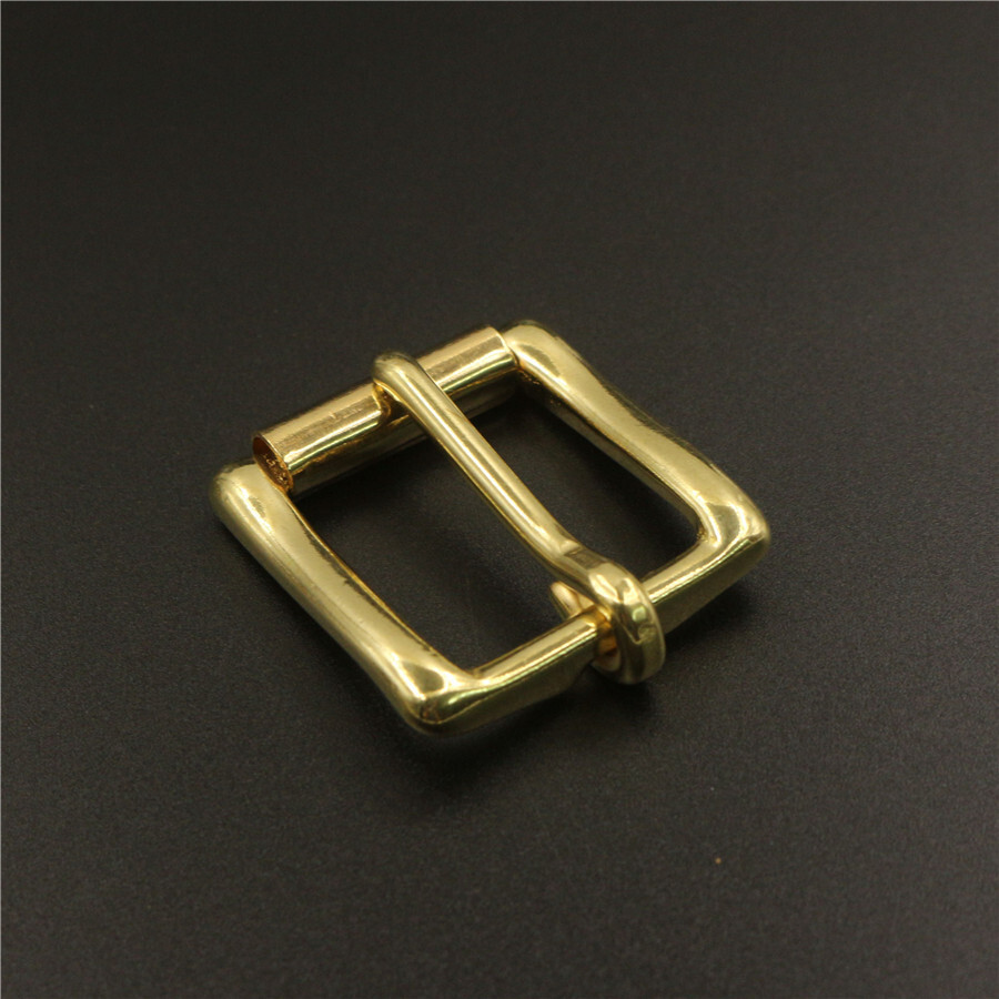 2PCS Heavy Duty Solid Brass Roller Belt Buckle Replacement Inner Wide