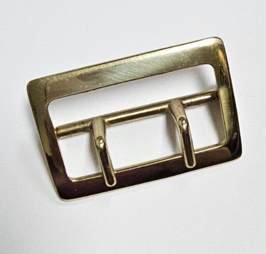 Bianchi 179720-B Solid Brass Sam Browne Replacement Belt Buckle, Brass