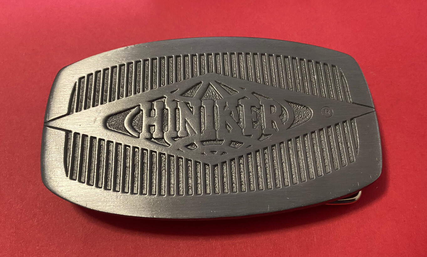 HINIKER Manufacturing Impressive Estate 3.75” Long Belt Buckle By Hit Line USA