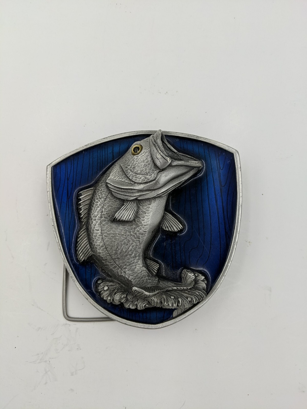 Trout fisging Bergamot Inc Hand Made with pride in the USA Pewter