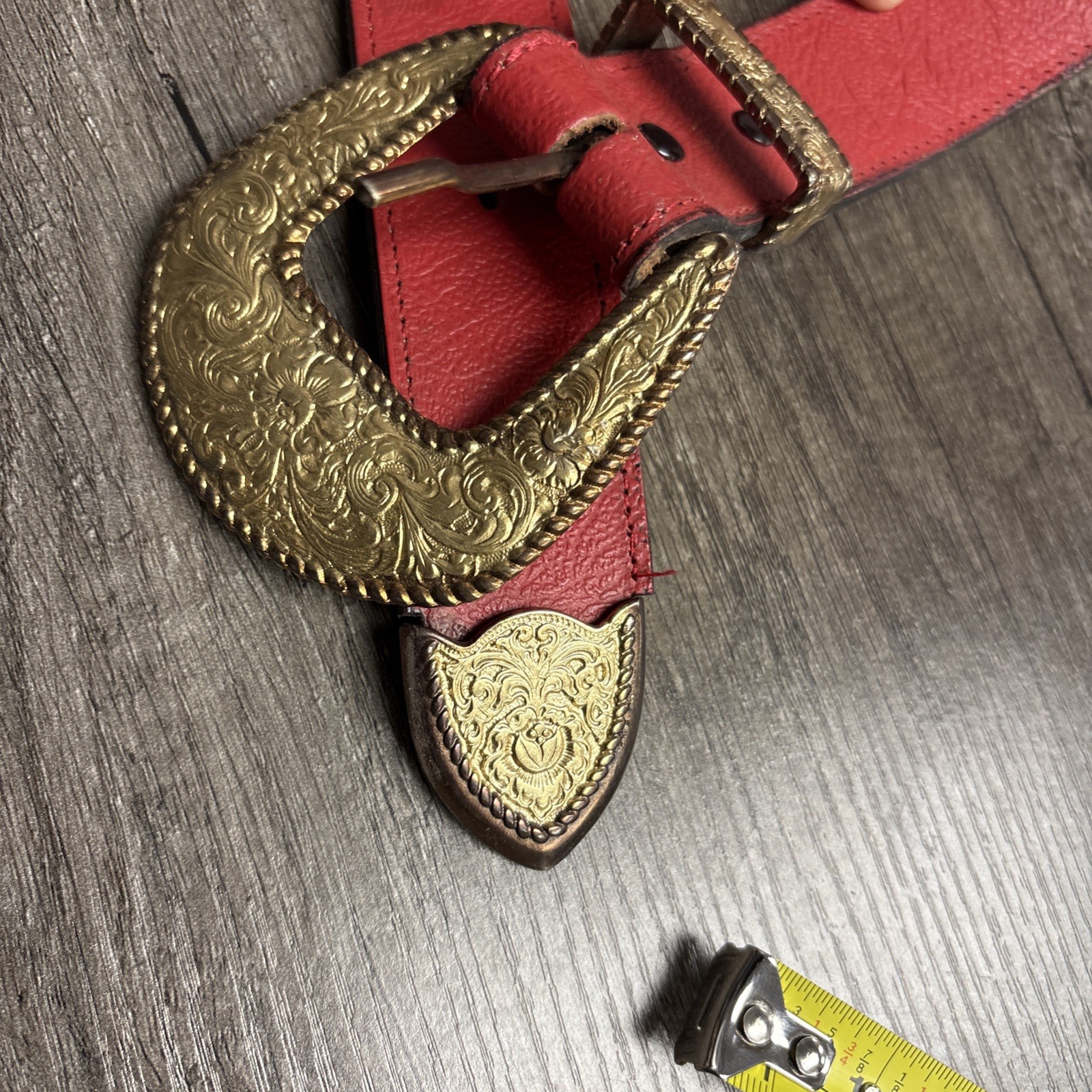 Vintage Hand Crafted Western Leather Champion Series Size 34