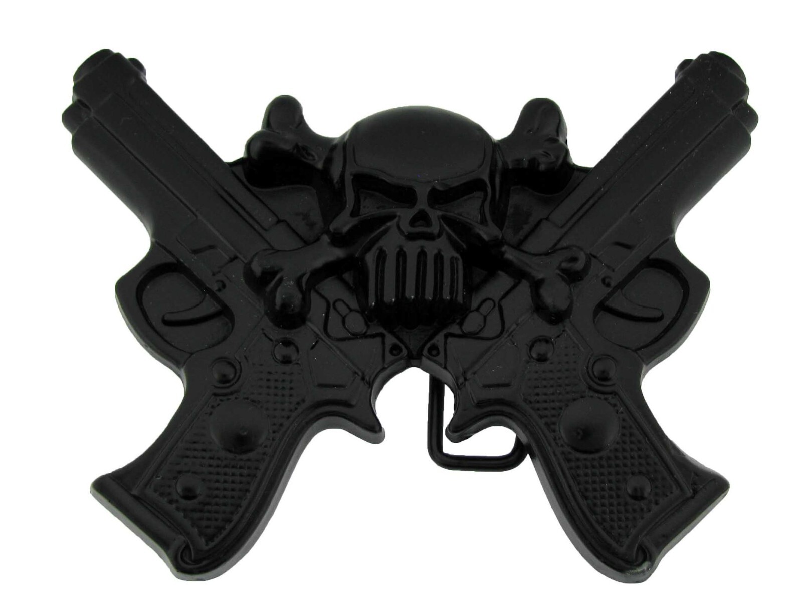 Tatoos Skull Metal Belt Buckle Halloween Party Women Mens Costume Gift Guitar