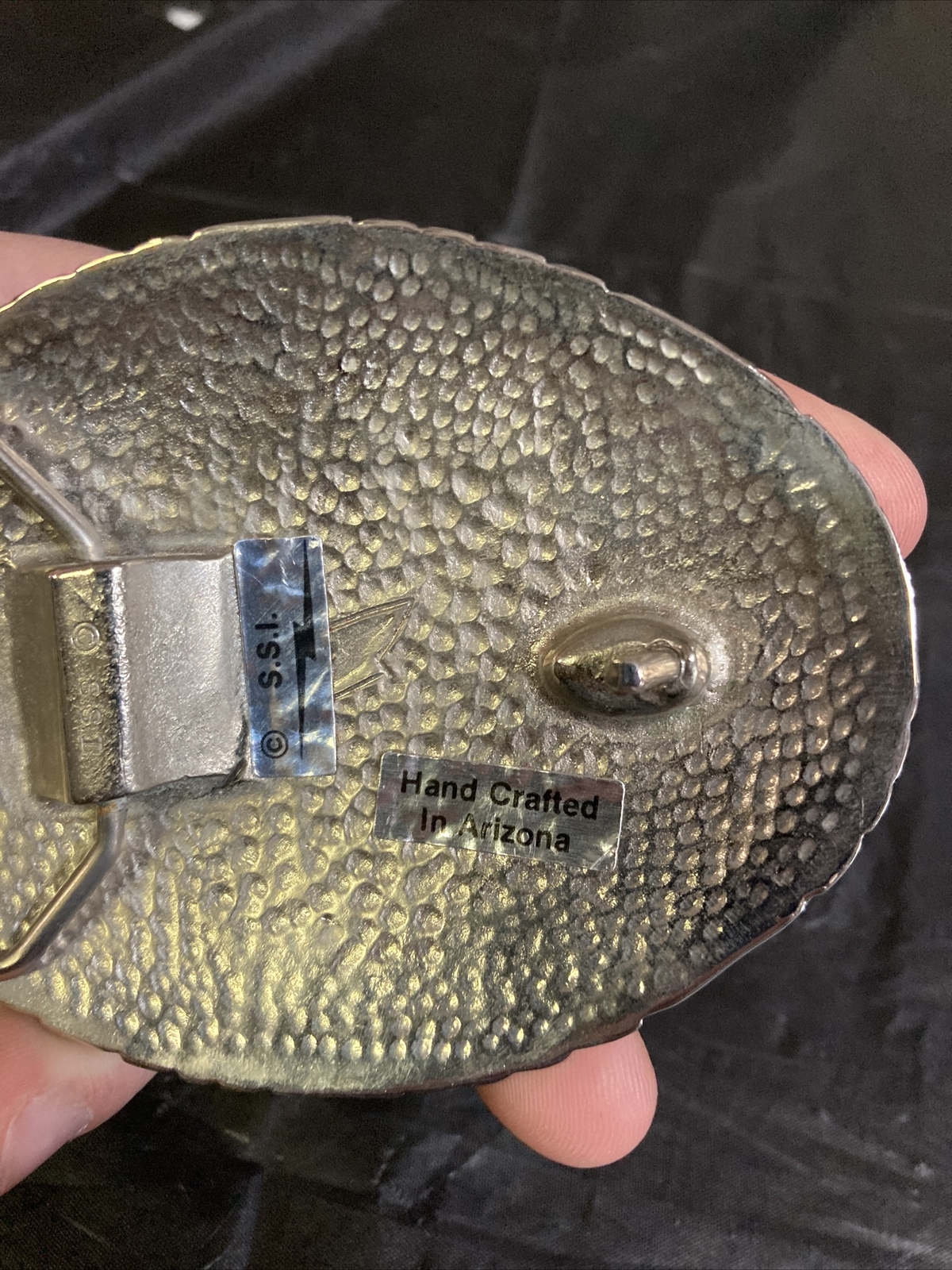 Vintage Hand Crafted Arizona Belt Buckle