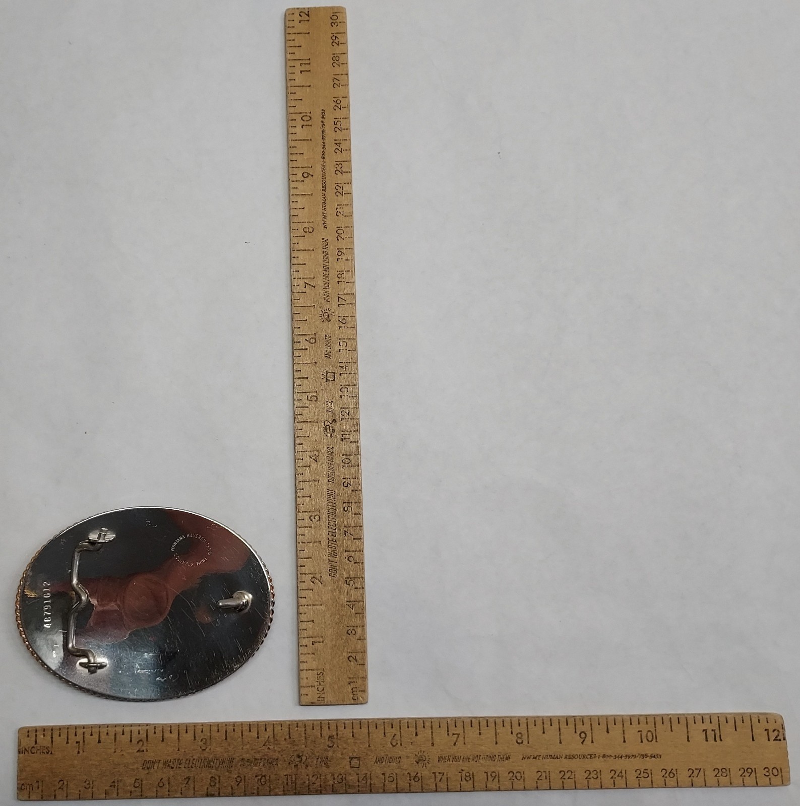 2005 – CODY – BUDWEISER SHOOT – HANDICAP 25-27 YD – BELT BUCKLE – listing # 9561