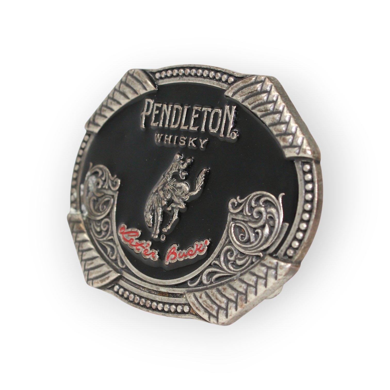 Montana Silversmiths 2020 Pendleton Whisky Rodeo BeltBuckle Let&rsquo;erBuck FreeShip